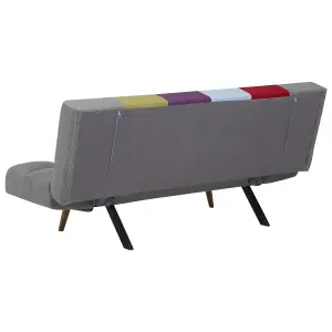 Beliani Retro Sofa Bed INGARO Multicolour