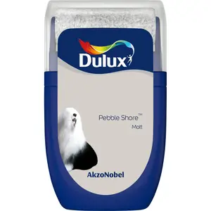 Dulux Standard Pebble shore Matt Emulsion paint, 30ml