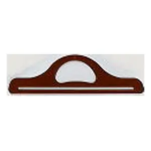 BAG HANDLE 11IN BRN - Bag Handles: Wide: 11in: Dark Brown - Groves