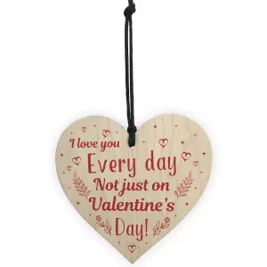 Valentines Gift For Him / Her / Boyfriend / Girlfriend / Husband / Wife Keepsake Wooden Heart