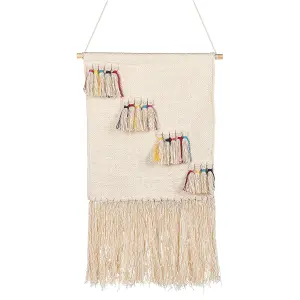 Fabric Wall Hanging BUREWALA Cotton Beige