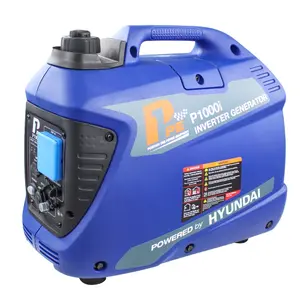 P1 1000W Portable Petrol Inverter Suitcase Generator (Powered by Hyundai)