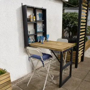 Forest Garden Fold down Wooden Garden bar (Base not required)