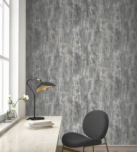 Phelan Texture Charcoal Blown Wallpaper