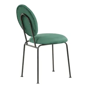 Medallion Upholstered Dining Chair Bootle Green