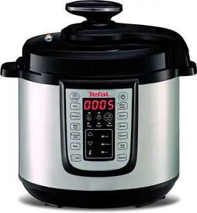 Tefal All-In-One 25-In-1 Electric Pressure Cooker, Multi Cooker, Slow Cooker, Steam, Reheat, Stew, Bake, Browning, 25 Programs, Recipe Book Included