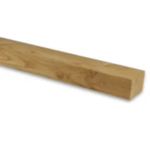 PACK OF 5 (Total 5 Units) - 38mm x 38mm (1.5" x 1.5") Sawn Timber Carcassing Wood Softwood Timber - 3.0m Length