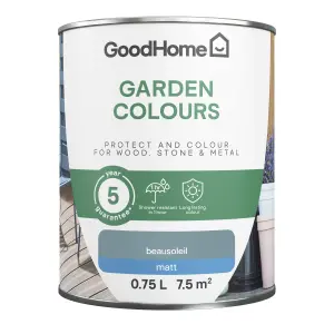 GoodHome Colour It Beausoleil Matt Multi-surface paint, 750ml