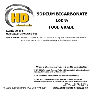 1.5kg (1500g) Sodium Bicarbonate cleaning powder