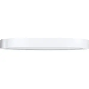 EGLO Fueva 5 White Round Integrated LED Flush Light, 3000K, (D) 28.5