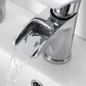 Bristan Invigor Standard Chrome effect Basin Mono mixer Tap