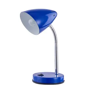 Innoteck Cone Flexible Neck Desk Lamp - Blue