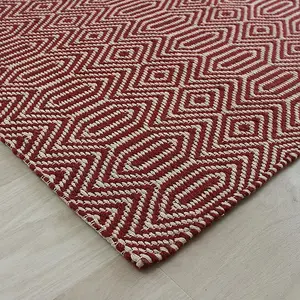 Geometric Handmade Modern Easy to clean Rug for Dining Room Bed Room and Living Room-120cm X 170cm