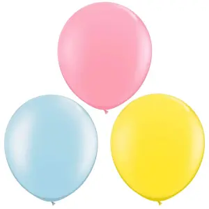 Amscan Latex Plain Balloon (Pack of 10) Multicoloured (One Size)