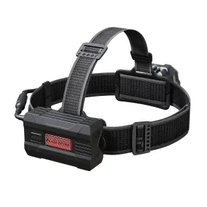 Fenix HP35R, USB-C Rechargeable Head Torch - 4000 lm - 450m Beam - Rear Battery with Red Safety Light - IP66 Weatherproof