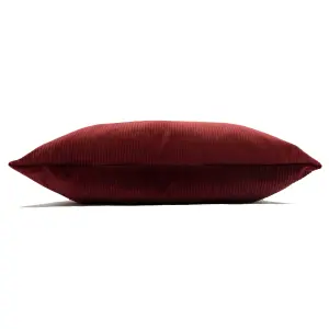 furn. Aurora Ribbed Velvet Feather Filled Cushion