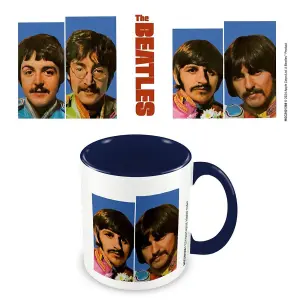 The Beatles All You Need Is Love Inner Two Tone Mug Blue/White/Red (One Size)