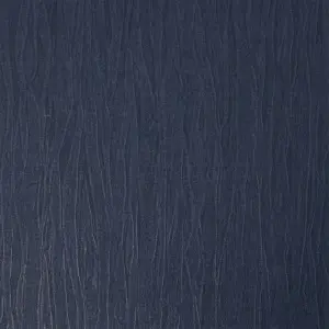 Boutique Marquise plain Sapphire Embossed Wallpaper