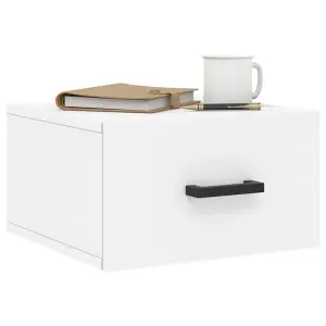 Berkfield Wall-mounted Bedside Cabinets 2 pcs White 35x35x20 cm