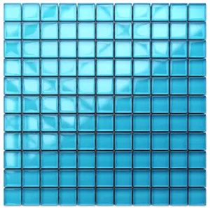 Glass mosaic on mesh for bathroom or kitchen 300mm x 300mm - Celestial