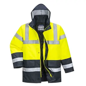 Portwest Hi-Vis Contrast Traffic Jacket