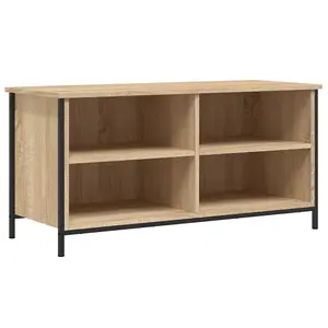 Berkfield TV Cabinet Sonoma Oak 100x40x50 cm Engineered Wood