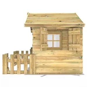 Rebo Orchard 4FT x 4FT Children's Wooden Garden Playhouse - Swift