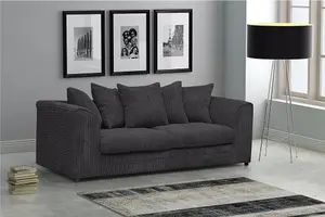 Logan 3 Seater Sofa Fabric Jumbo Cord