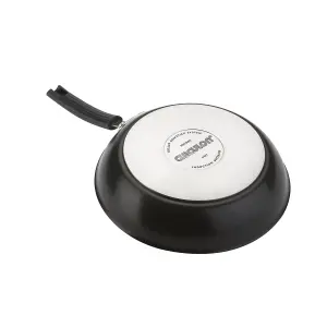 Circulon Total Black Round Hard Anodised Aluminium Non-Stick Skillet Frying Pan 22cm