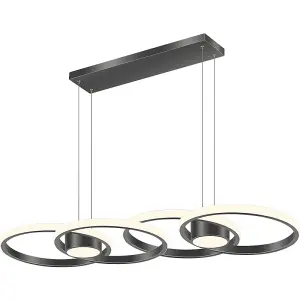 Modern LED Pendant Light Modern Pendant Black Chandeliers Hanging Lights