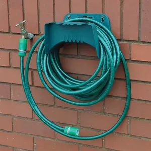 Hardys Wall Mounted Garden Hose Pipe Hanger Holder Storage Bracket Shed Fence Cable