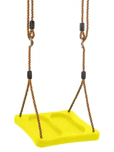 Swingan - One Of A Kind Standing Swing With Adjustable Ropes - Fully Assembled - Yellow