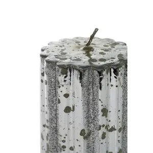 Unscented Pillar Candle 15cm H x 8cm W x 8cm D