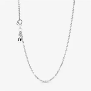 Pandora Classic Cable Chain Necklace - Sterling Silver - Sz. 45 cm