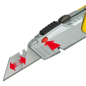 Stanley 140mm Zinc alloy Multicolour Foldable Retractable knife