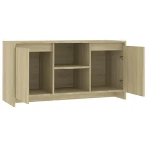 Berkfield TV Cabinet Sonoma Oak 102x37.5x52.5 cm Engineered Wood