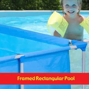 Medium Rectangular Pool Frame 2.6m x 1.8m - Wild 'n Wet