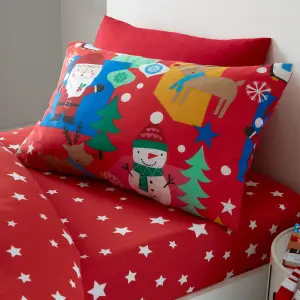 Happy Linen Company Jolly Christmas Kids Bedding Double