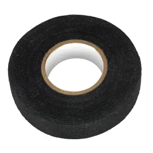 Sealey Fleece Tape 19mm x 15m Black -40C - 105C Temperature Range FT01