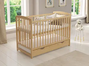 Jacob cot bed 120x60cm with drawer