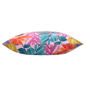 furn. Psychedelic Jungle Printed UV & Water Resistant Outdoor Polyester Filled Cushion