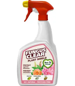 Fungus Clear Plant Shield Spray Pesticide Free Black Spot Mildew Control 800ml