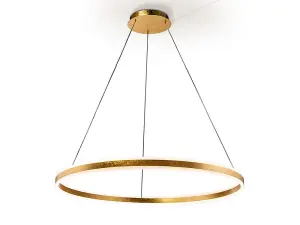 Luminosa Helia Integrated LED Ceiling Pendant Gold