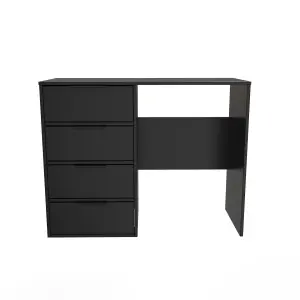 Fuji 4 Drawer Vanity in Black Matt (Ready Assembled)