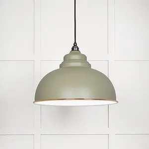 White Gloss Harborne Pendant in Tump