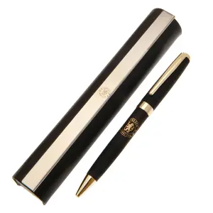 Chelsea FC Pen & Case Set Black/Gold (One Size)