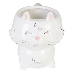 Maison by Premier Gigil White Cat Mug