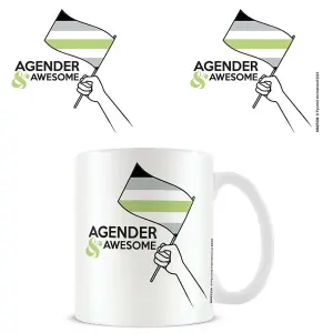 Pyramid International Agender Mug White/Black/Green (One Size)