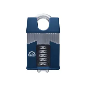 Squire Warrior High-Security Closed Shackle Combination Padlock 65mm