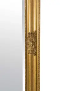 MirrorOutlet Austen Gold Elegant Full Length Wall Mirror 160 x 74cm